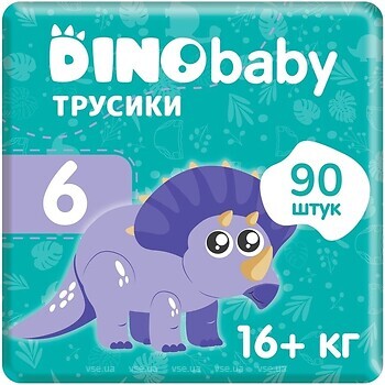 Фото Dino Baby Pants Extra Large 6 (90 шт)