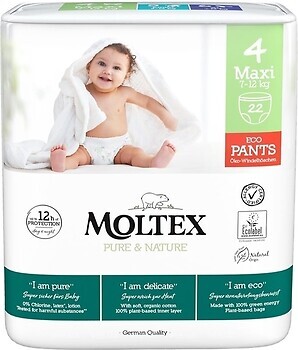 Фото Moltex Pants Pure&Nature Maxi 4 (22 шт)