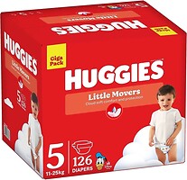 Фото Huggies Little Movers 5 (126 шт)