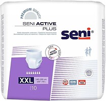 Фото Seni Підгузки-труси для дорослих Active Plus XXL (140-190 см) 10 шт