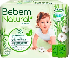 Фото Bebem Natural 4 (7-14 кг) 30 шт