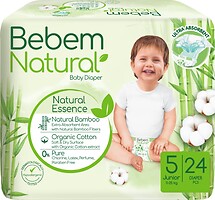 Фото Bebem Natural 5 (11-18 кг) 24 шт