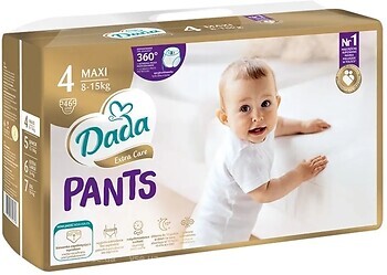 Фото Dada Pants Extra Care Maxi 4 (8-15 кг) 46 шт