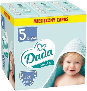 Фото Dada Extra Soft 5 (15-25 кг) 126 шт
