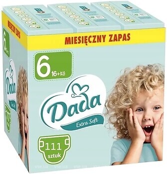 Фото Dada Extra Soft 6 (16+ кг) 111 шт