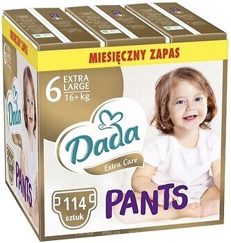 Фото Dada Extra Care 6 (16+ кг) 114 шт