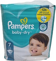 Фото Pampers Baby-Dry 7 (30 шт)