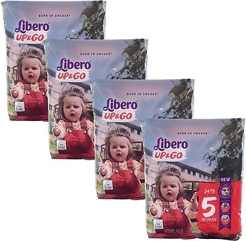 Фото Libero Up&Go 5 (4x 24 шт)