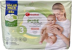 Фото Kruidvat Pure & Soft Midi 3 (4-9 кг) 44 шт
