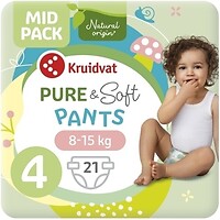 Фото Kruidvat Pure & Soft Pants Maxi 4 (8-15 кг) 21 шт