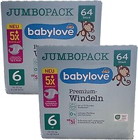 Фото Babylove Premium 6 (15-20 кг) 2x 64 шт