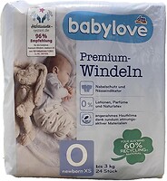 Фото Babylove Premium 0 (0-3 кг) 24 шт