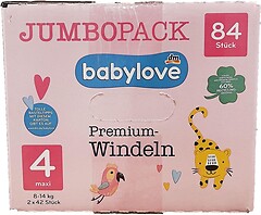 Фото Babylove Premium 4 (8-14 кг) 84 шт