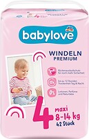 Фото Babylove Premium 4 (8-14 кг) 42 шт