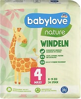 Фото Babylove Nature 4 (8-14 кг) 34 шт