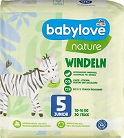 Фото Babylove Nature 5 (10-16 кг) 30 шт