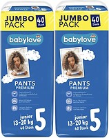 Фото Babylove Pants Premium 5 (13-20 кг) 2x 40 шт