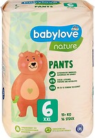 Фото Babylove Pants Nature 6 (15+ кг) 16 шт