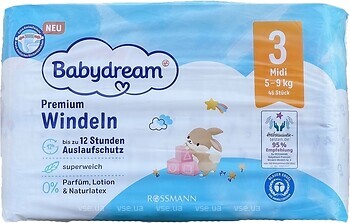 Фото Babydream Premium 3 (46 шт)
