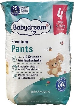 Фото Babydream Pants Premium 4 (22 шт)