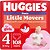 Фото Huggies Little Movers Pants 4 для девочек (9-14 кг) 108 шт