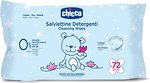 Фото Chicco Влажные салфетки детские очищающие 72 шт (09163.00)