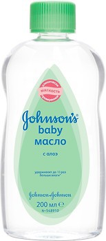 Фото Johnsons Baby Масло детское для тела с алоэ 200 мл