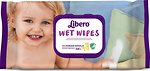 Фото Libero Вологі серветки дитячі Wet Wipes 64 шт