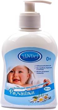 Фото Lindo Крем-мыло жидкое детское с экстрактом ромашки 300 мл (U 761)