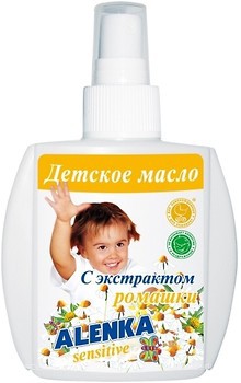 Фото Аленка Олія-спрей дитяча з екстрактом ромашки 200 мл