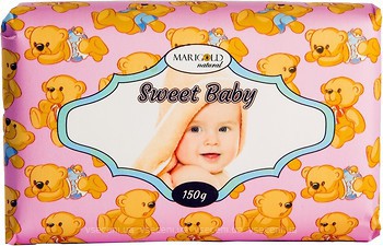 Фото Marigold Natural Мыло детское твердое туалетное Sweet Baby 150 г