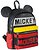 Фото Cerda Mickey Mouse Black/Red Casual Fashion Faux-Leather Backpack