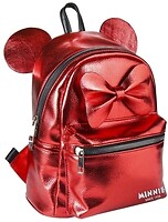 Фото Cerda Minnie Mouse Red Casual Fashion Faux-Leather Backpack