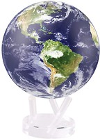 Фото Mova Globe Глобус самообертовий Земля в хмарах (MG-6-STE-C)