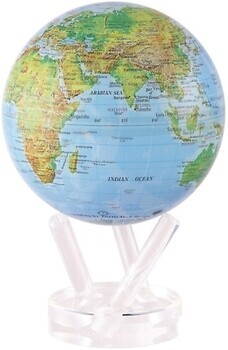 Фото Mova Globe Глобус самообертовий Фізична карта (MG-6-RBE)
