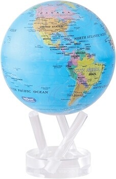 Фото Solar Globe Глобус самообертовий Політична карта (MG-45-BOE)
