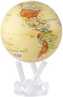 Фото Mova Globe Глобус самовращающийся Ретро карта мира (MG-85-ATE-Y)