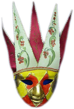 Фото Arjuna Маска карнавальна Венеціанська 44.5 см (29041)