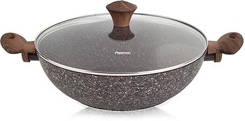 Фото Fissman Magic Brown 30 см з кришкою (4871)