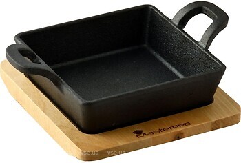 Фото MasterPro Foodies Cook&Share 12.6x18.5 см з підставкою (BGMP-3805-EM)