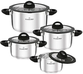 Фото Starke Pro Sante LKA-194HMYIO-8PCS-BLACK (LK240506)