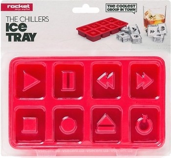 Фото Rocketdesign The Chillers Ice Tray (CHILL-PRO-01-RED)