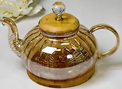 Фото Aromisto Пампкін янтарний на підставці (16113)