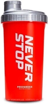 Фото Progress Nutrition Shaker Red Grey (700 мл)