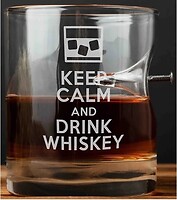 Фото BeriDari Keep calm and drink whiskey (BD-PIN-06)