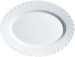 Фото Luminarc блюдо овальне 35 см Trianon White (E9667)