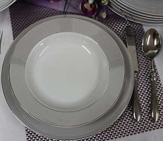 Фото Cmielow Yvonne набір тарілок для супу E520 22.5 см
