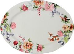 Фото Lefard Claytan Ceramics блюдо овальне Квітковий сад (910-101)