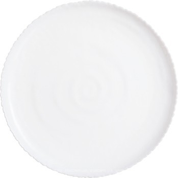 Фото Luminarc тарілка обідня 26 см Ammonite White (P8823)