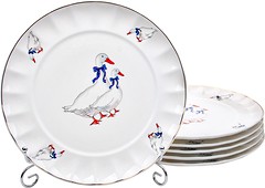 Фото Lefard набор тарелок обеденных Гуси (943-177)